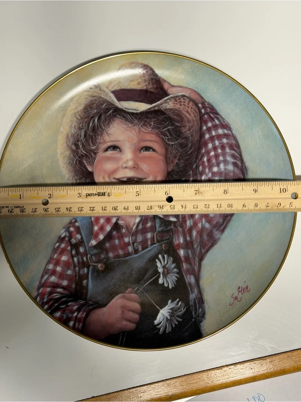 Vintage 1982/1983 American Legacy Su Etem Collector Plates Wendy & Jake Set